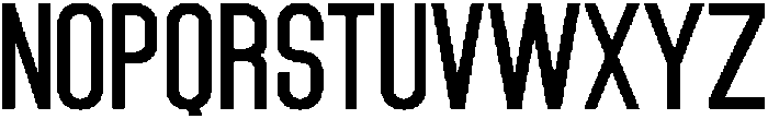 Solid otf (400) Font LOWERCASE
