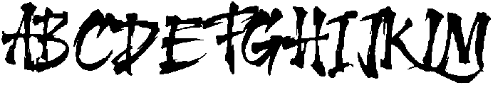 Solid ttf (400) Font UPPERCASE