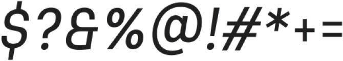 Soliden Condensed Oblique ttf (400) Font OTHER CHARS