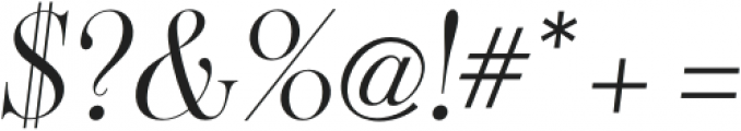 Solingen Semi Bold Italic otf (600) Font OTHER CHARS