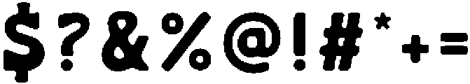 Solique Nomadic Regular otf (400) Font OTHER CHARS