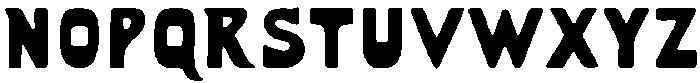 Solique Nomadic Regular otf (400) Font UPPERCASE