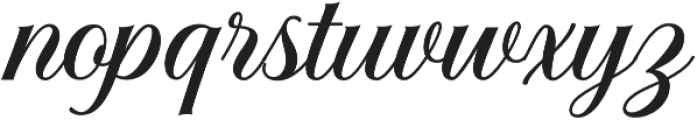 Solistaria Script Regular otf (400) Font LOWERCASE