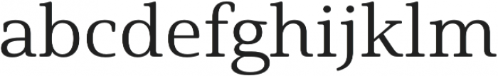 Solitas Serif Ext Regular otf (400) Font LOWERCASE