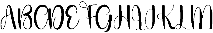 Solitude Regular otf (400) Font UPPERCASE