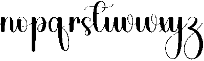 Solitude Regular otf (400) Font LOWERCASE