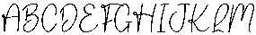 Solitude Regular otf (400) Font UPPERCASE