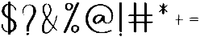 Solitude Regular otf (400) Font OTHER CHARS