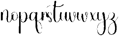Solitude Regular otf (400) Font LOWERCASE