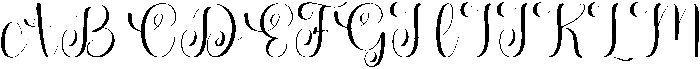 Solitude Regular otf (400) Font UPPERCASE
