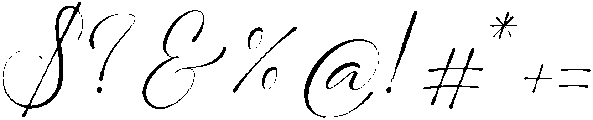 Sollutes Handy otf (400) Font OTHER CHARS