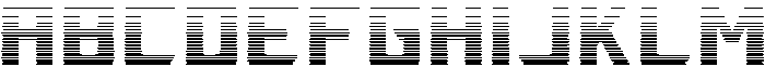 Soltz Gradient Gradient ttf (400) Font UPPERCASE