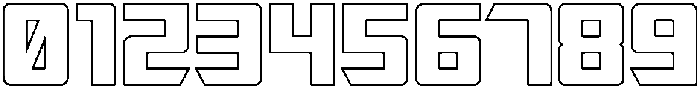 Soltz Outline Outline ttf (400) Font OTHER CHARS