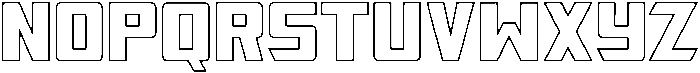 Soltz Outline Outline ttf (400) Font LOWERCASE