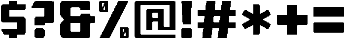 Soltz Solid Solid ttf (400) Font OTHER CHARS