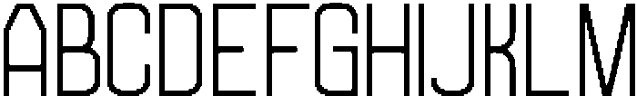 Solvane Regular otf (400) Font UPPERCASE