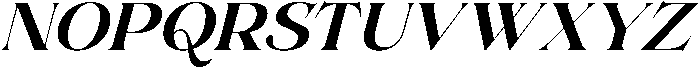Solvea-BoldItalic otf (700) Font UPPERCASE