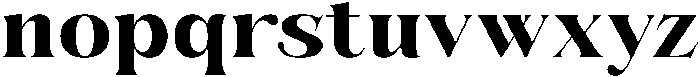 Solvea Extra Bold otf (700) Font LOWERCASE