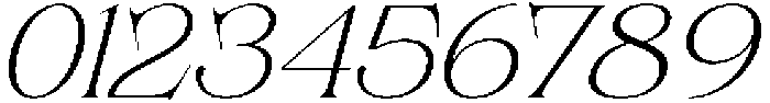 Solvea Extra Light Italic otf (200) Font OTHER CHARS