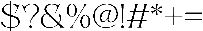 Solvea Extra Light otf (200) Font OTHER CHARS