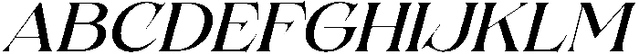 Solvea Medium Italic otf (500) Font UPPERCASE