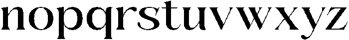 Solvea Medium otf (500) Font LOWERCASE
