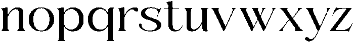 Solvea-Regular otf (400) Font LOWERCASE