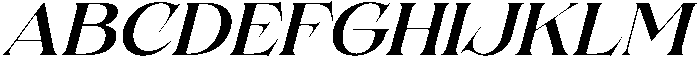 Solvea Semi Bold Italic otf (600) Font UPPERCASE