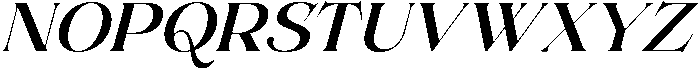 Solvea Semi Bold Italic otf (600) Font UPPERCASE