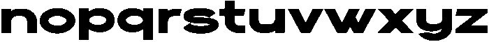 Solvetica Bold otf (700) Font LOWERCASE