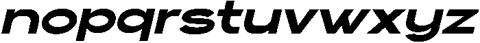 Solvetica Italic otf (400) Font LOWERCASE