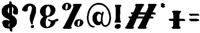Somalia Regular otf (400) Font OTHER CHARS