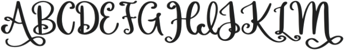 Some Witch otf (400) Font UPPERCASE