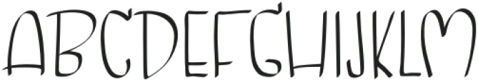 Some lovever Regular otf (400) Font UPPERCASE