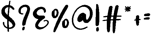 Somebody Regular otf (400) Font OTHER CHARS