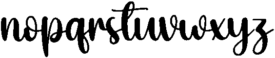 Somebody Regular otf (400) Font LOWERCASE