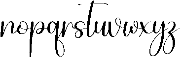 Someday Regular otf (400) Font LOWERCASE