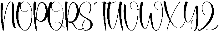 Someday Regular otf (400) Font UPPERCASE