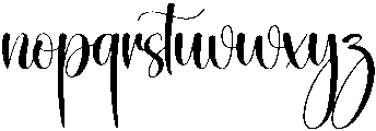 Someday Regular otf (400) Font LOWERCASE