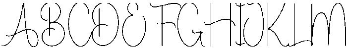 Someday Regular otf (400) Font UPPERCASE