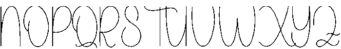 Someday Regular otf (400) Font UPPERCASE