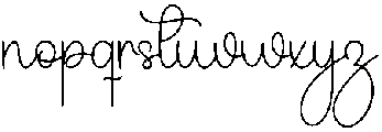 Someday Regular otf (400) Font LOWERCASE