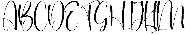 Someday Regular otf (400) Font UPPERCASE