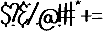 Someday otf (400) Font OTHER CHARS
