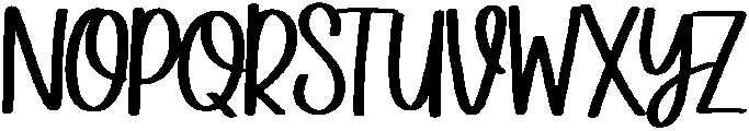 Someday otf (400) Font UPPERCASE