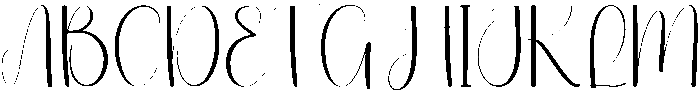 Somehere Regular otf (400) Font UPPERCASE