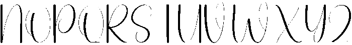 Somehere Regular otf (400) Font UPPERCASE