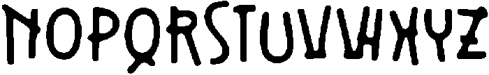 Somen Blur otf (400) Font UPPERCASE
