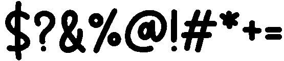 Someone Regular otf (400) Font OTHER CHARS