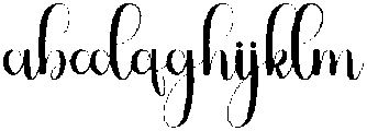 Something Regular otf (100) Font LOWERCASE